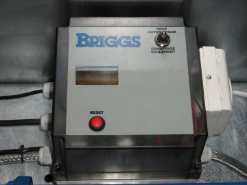 Control panel with digital display