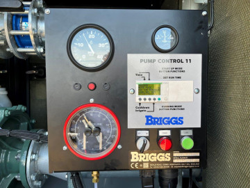Pump control panel
